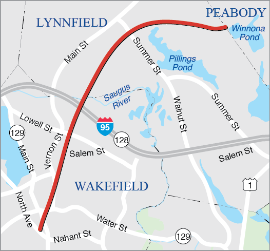LYNNFIELD AND WAKEFIELD: LYNNFIELD- RAIL TRAIL EXTENSION, FROM THE GALVIN MIDDLE SCHOOL TO LYNNFIELD/PEABODY T.L. LYNNFIELD AND WAKEFIELD: LYNNFIELD- RAIL TRAIL EXTENSION, FROM THE GALVIN MIDDLE SCHOOL TO LYNNFIELD/PEABODY T.L.